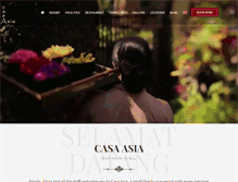 Tablet Screenshot of casaasiabali.com